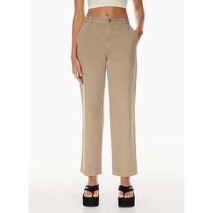 Aritzia Sunday Best Jaden Pant High-waisted Chino in GD Turner Taupe Size 2